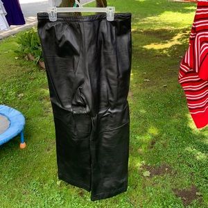 Valerie Stevens Leather Lined pants